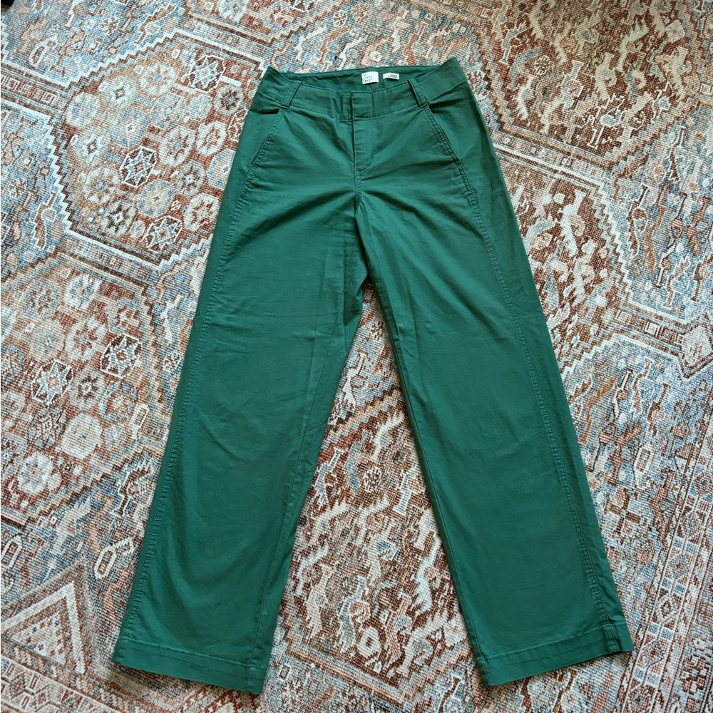 A New Day Pants, Dark Green, Size 6